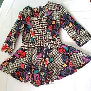 Florals blouse Original Indonesian Batik